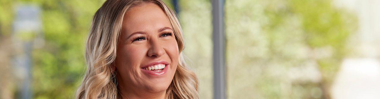 Teammitglied von Enterprise Mobility – Abby – Gebietsleitung